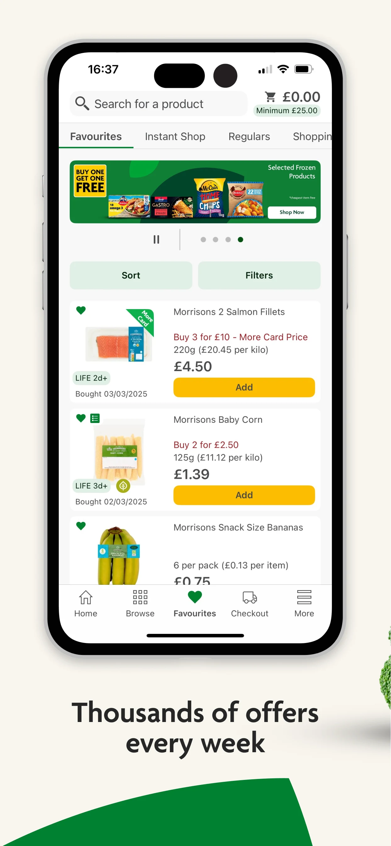 Morrisons Grocery Shopping screenshot