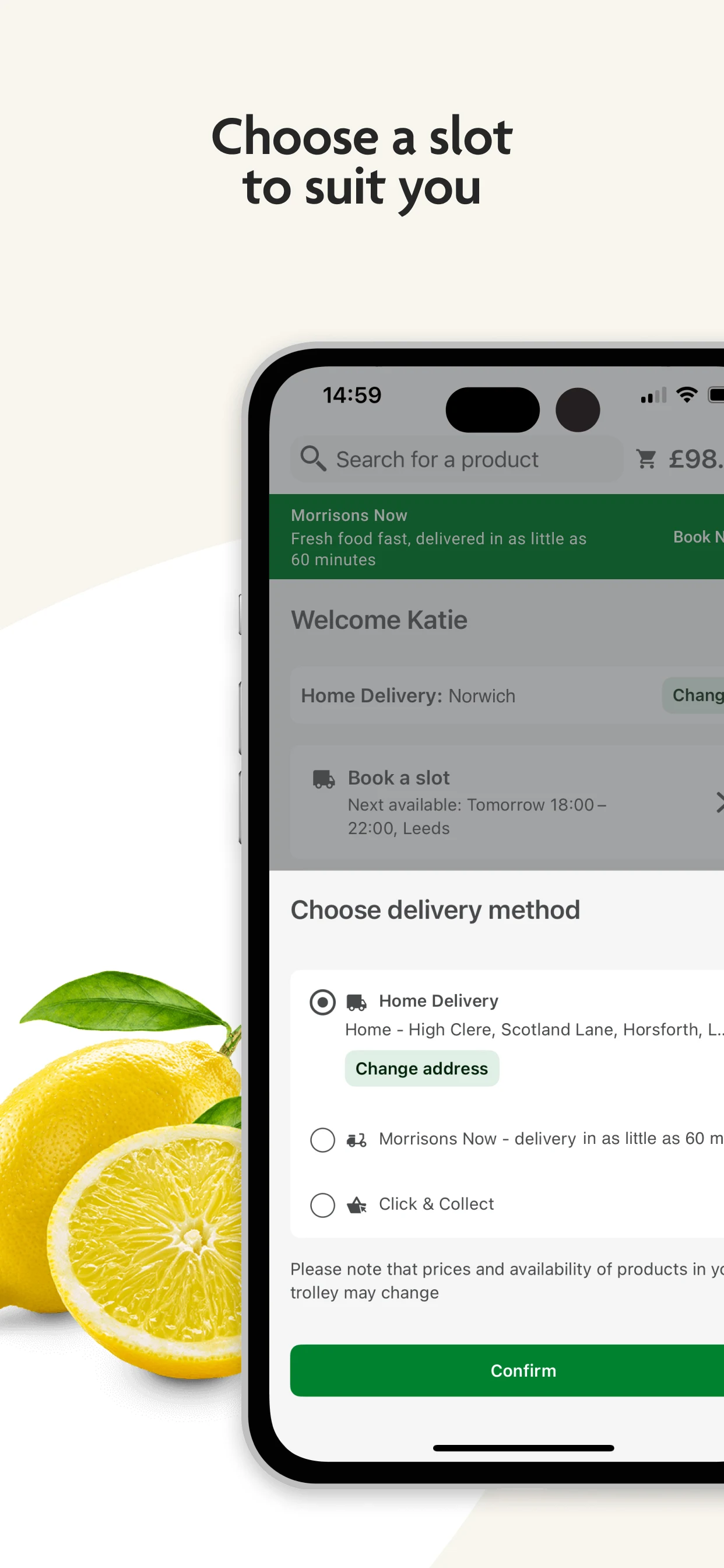 Morrisons Grocery Shopping screenshot